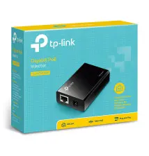 Injetor PoE TP-LINK TL-POE150S v3 (10,100,1000 Mbit s - Cat6 - Preto)