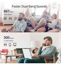 Repeater TP-LINK RE335 (2,4GHz 5GHz - 867Mbit s - Wi-Fi 5)