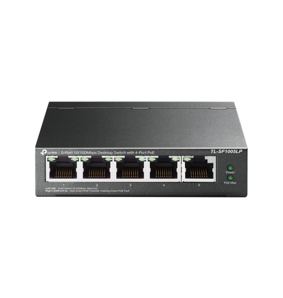 Switch de Rede TP-LINK TL-SF1005LP (Unmanaged - 1Gbit s - 5 Portas)