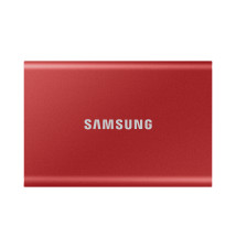 Disco SSD Portátil SAMSUNG T7 (500GB - 1050Mb s - Vermelho)
