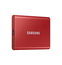 Disco SSD Portátil SAMSUNG T7 (500GB - 1050Mb s - Vermelho)