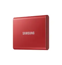 Disco SSD Portátil SAMSUNG T7 (500GB - 1050Mb s - Vermelho)