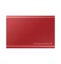 Disco SSD Portátil SAMSUNG T7 (500GB - 1050Mb s - Vermelho)