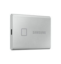 Disco SSD Portátil SAMSUNG T7 Touch (500GB - 1050Mb s - Prateado)