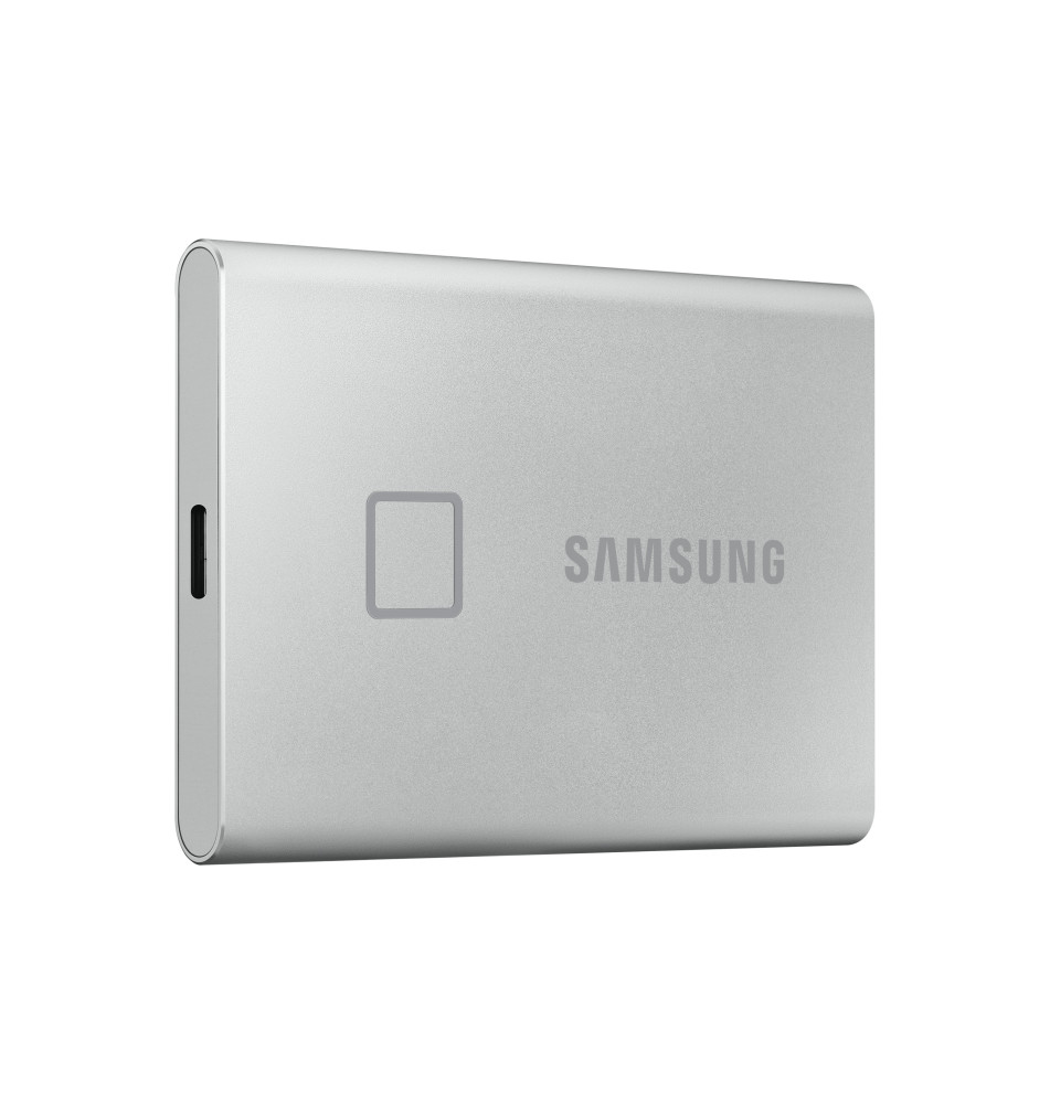 Disco SSD Portátil SAMSUNG T7 Touch (500GB - 1050Mb s - Prateado)
