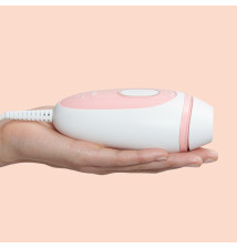 Depiladora Elétrica de Luz BRAUN Silk-expert Mini (IPL - 3 intensidades - Rosa Branco)