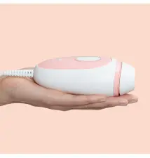 Depiladora Elétrica de Luz BRAUN Silk-expert Mini (IPL - 3 intensidades - Rosa Branco)
