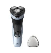Máquina de Barbear PHILIPS 3000X Series (40 minutos de funcionamento - Waterproof - Preto Azul)