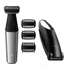 Depiladora PHILIPS Bodygroom Series 5000 (1 hora de funcionamento - 3 comprimentos - Preto)