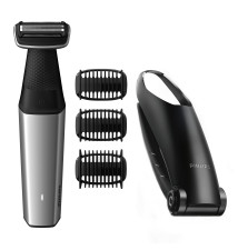 Depiladora PHILIPS Bodygroom Series 5000 (1 hora de funcionamento - 3 comprimentos - Preto)