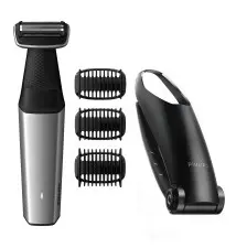 Depiladora PHILIPS Bodygroom Series 5000 (1 hora de funcionamento - 3 comprimentos - Preto)