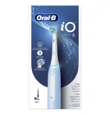 Escova de Dentes Elétrica ORAL-B IO Series 3s (3 modos - Vibratória - Azul Claro)