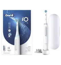 Escova de Dentes ORAL-B iO4s (4 modos de escovagem - Vibratória - Branco)