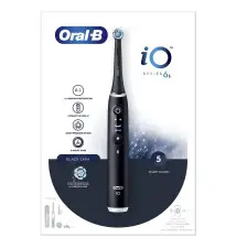 Escova de Dentes Elétrica ORAL-B iO6s (5 modos de escovagem - Temporizador - Preto)