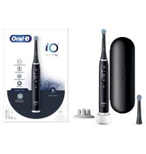 Escova de Dentes Elétrica ORAL-B iO6s (5 modos de escovagem - Temporizador - Preto)