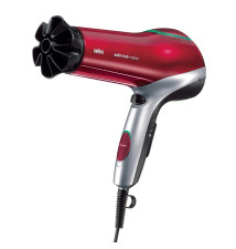 Secador de Cabelo BRAUN Satin Hair 7 (2 velocidades - 3 temperaturas - Vermelho Prateado)