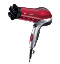 Secador de Cabelo BRAUN Satin Hair 7 (2 velocidades - 3 temperaturas - Vermelho Prateado)