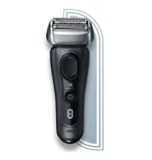 Máquina de Barbear BRAUN Series 8 (3 lâminas - 1 hora de autonomia - Preto)