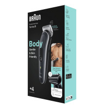 Depiladora BRAUN BodyGroomer Series 5 (3 pentes - Waterproof - Preto)