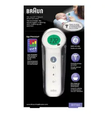 Termómetro Digital BRAUN BNT400 (Medição em 2s - LCD - Branco)