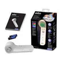 Termómetro Digital BRAUN BNT400 (Medição em 2s - LCD - Branco)