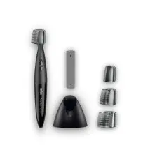 Aparador de Precisão BRAUN PrecisionTrimmer (3 pentes - 2 horas de autonomia - Preto)