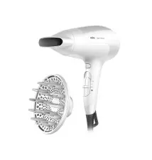 Secador BRAUN Satin Hair 3 (2 velocidades - 3 modos de aquecimento - Branco)