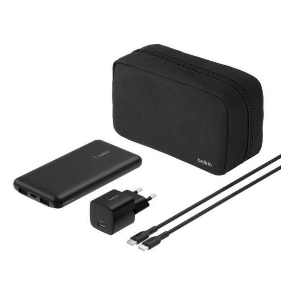 Power Bank BELKIN BoostCharge Power-Set BU041KQBK (10000 mAh - USB Type-C - Preto)