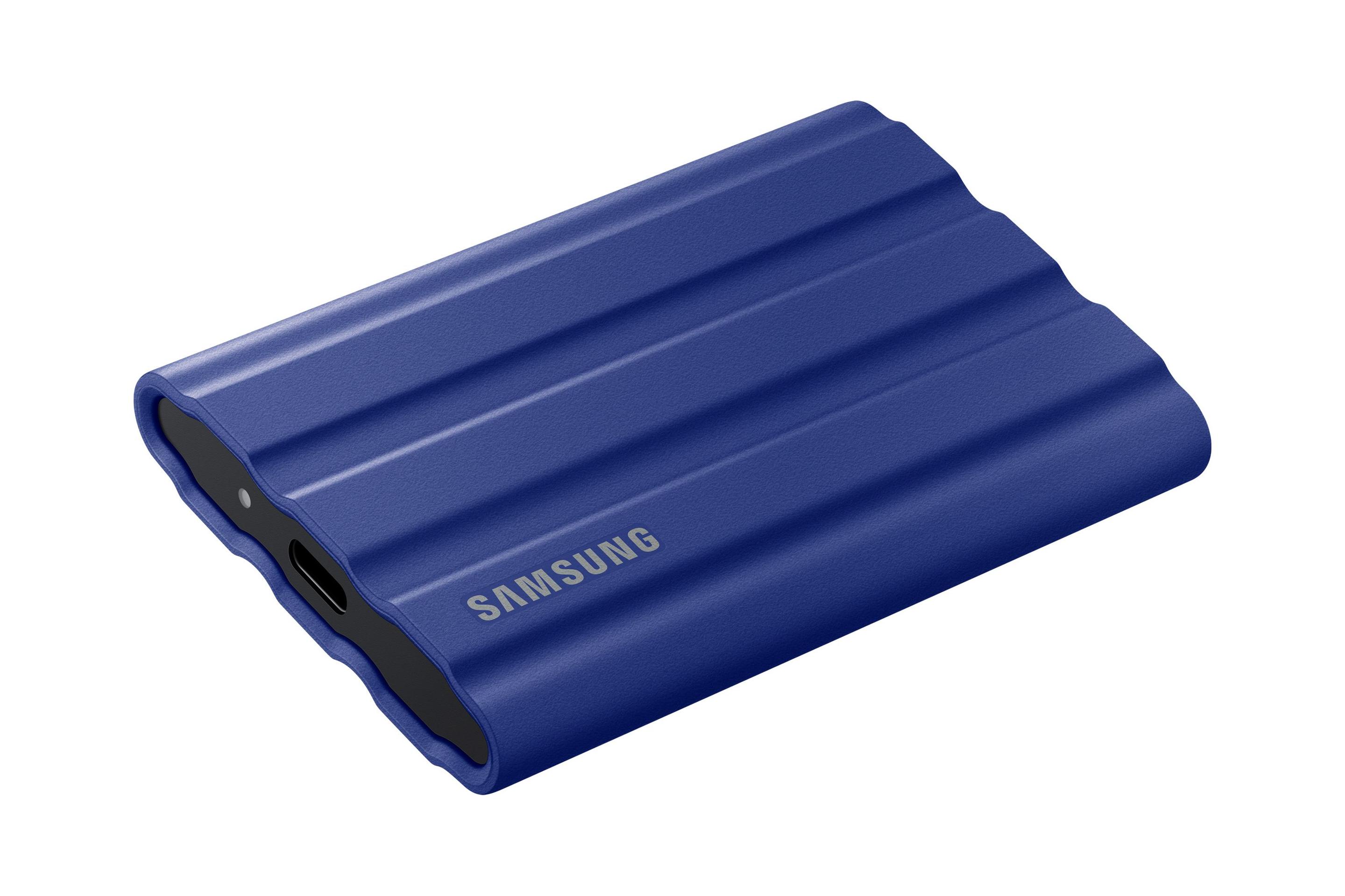 SSD Externo SAMSUNG T7 Shield (2 TB - USB 3.2 Gen 2 - USB Tipo C - Azul) — miniatura 4