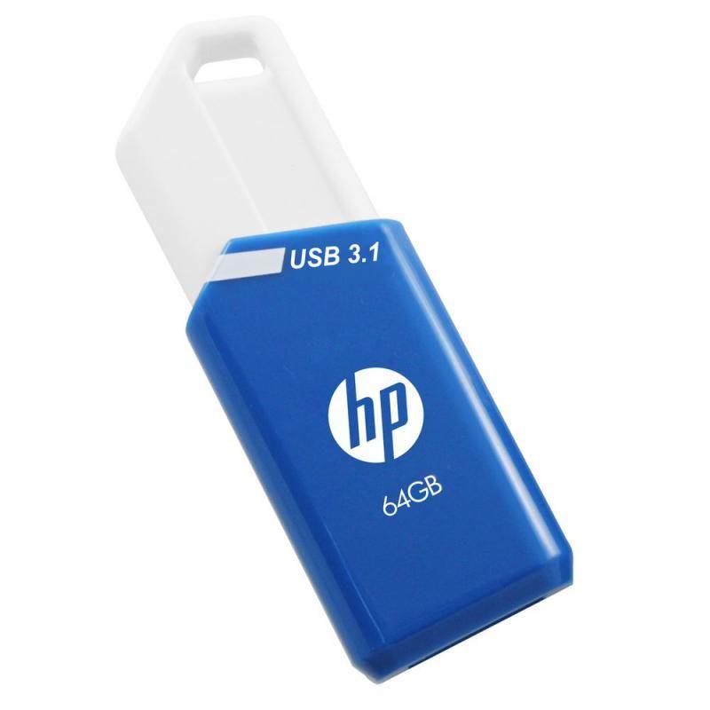 Pen Drive USB HP X755W (Slide - USB Type-A - USB tipo A - Azul/Branco)