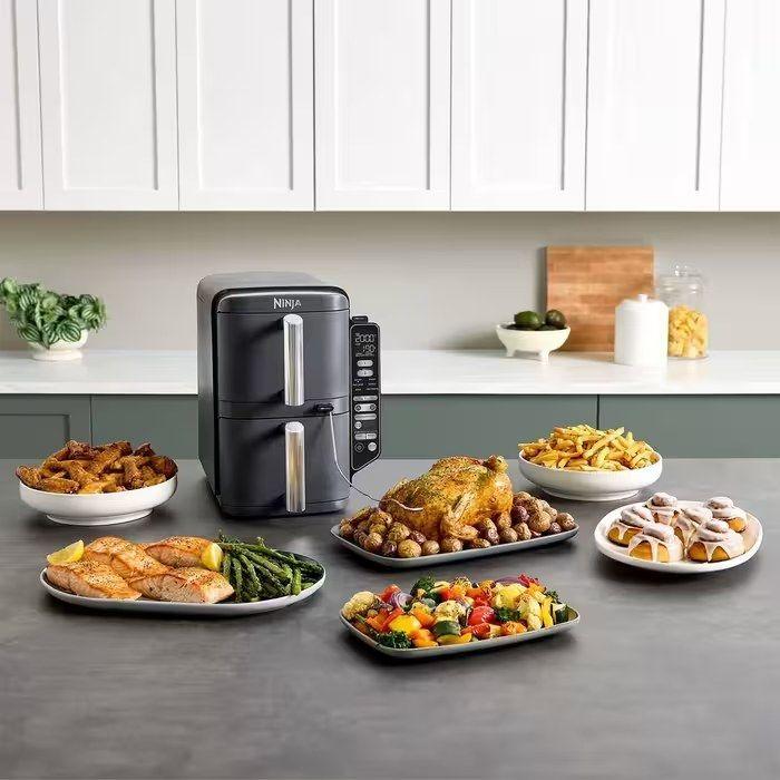 Fritadeira a Ar Quente NINJA SL451EU (2470 W - 240 °C - 40 °C - Preto), miniatura 4