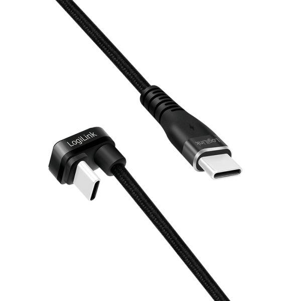 Cabo USB-C LOGILINK CU0191 (2 m - USB-C - Preto), miniatura 3