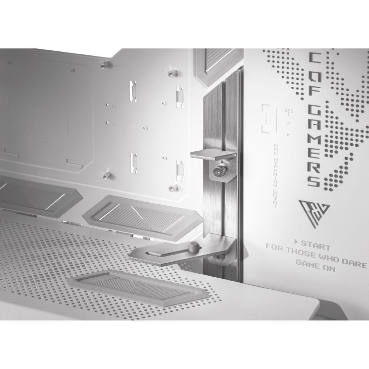 Caixa PC ASUS ROG Hyperion GR701 (ATX, EATX, micro ATX, Mini-ITX - Tower - EATX, Mini-ITX, ATX, micro-ATX - Branco) — miniatura 7