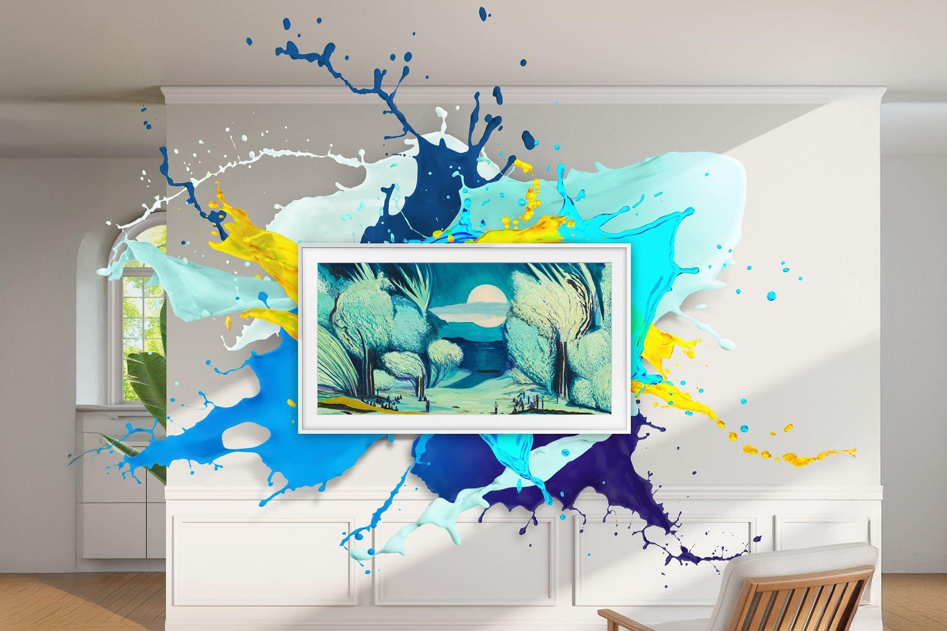 TV SAMSUNG The Frame TQ43LS03FAU (43" - 4K Ultra HD - QLED - 50 Hz - Preto) — miniatura 2