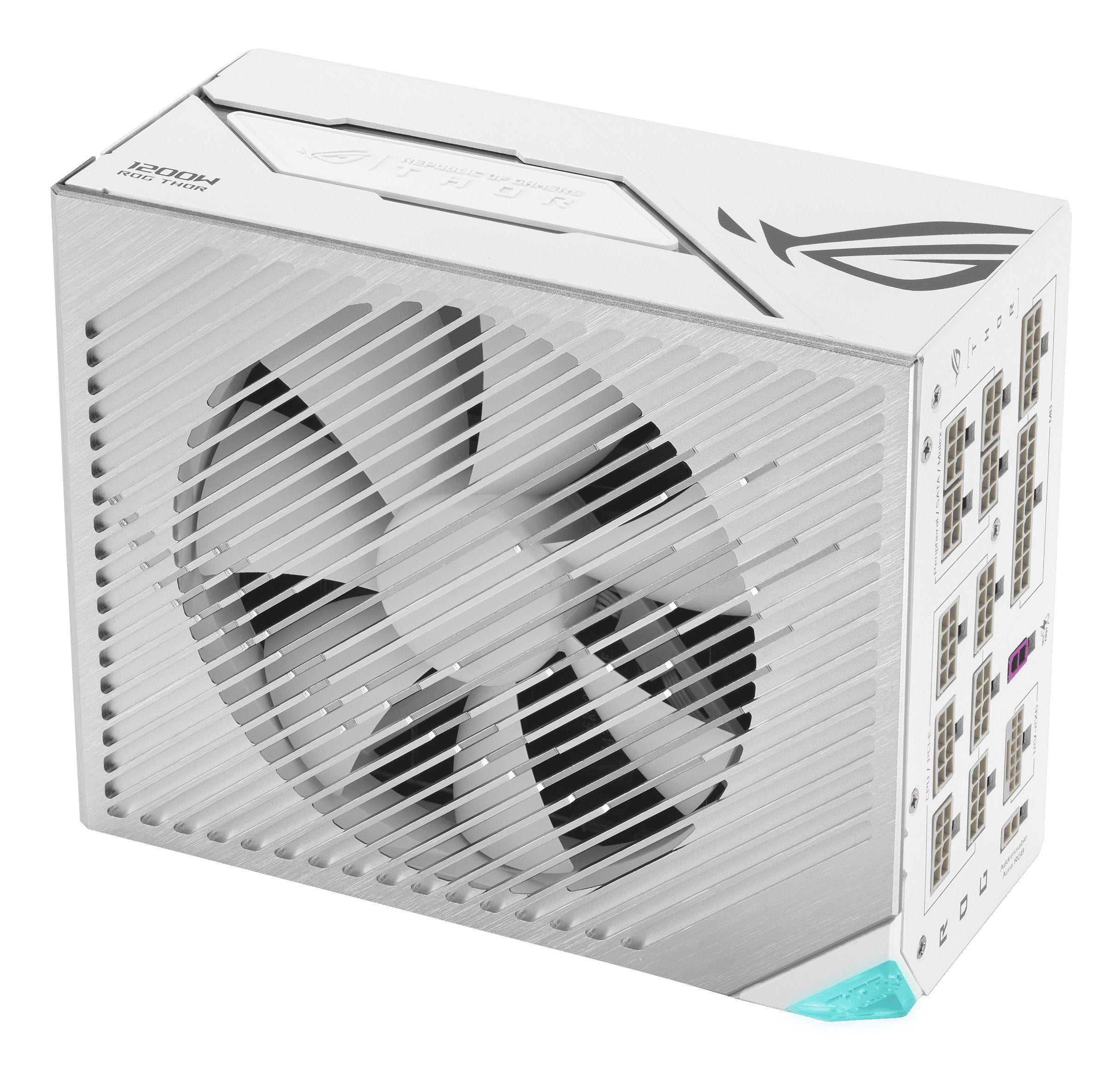 Fonte de Alimentação ASUS ROG Thor 1200P3 White Gaming Edition (ATX - 1200 W - 80 Plus Platinum - Branco), miniatura 8