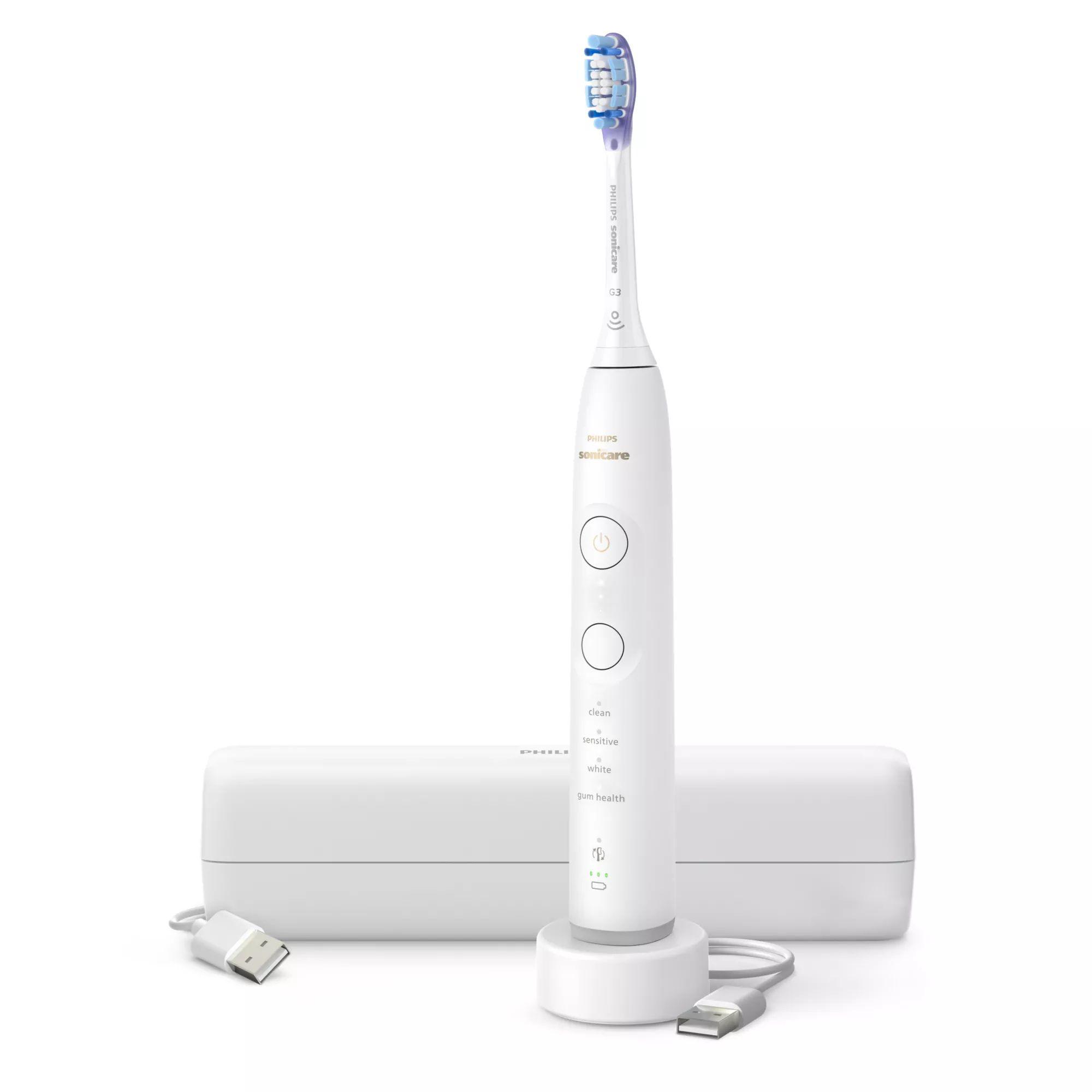Escova de Dentes Elétrica PHILIPS Sonicare 7100 HX7420/01 (Branco)