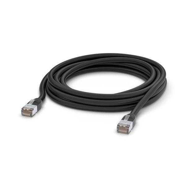 Cabo de Rede UBIQUITI UACC-CABLE-PATCH-OUTDOOR-5M-BK (5 m - Cat5e - RJ-45 - Preto), miniatura 2