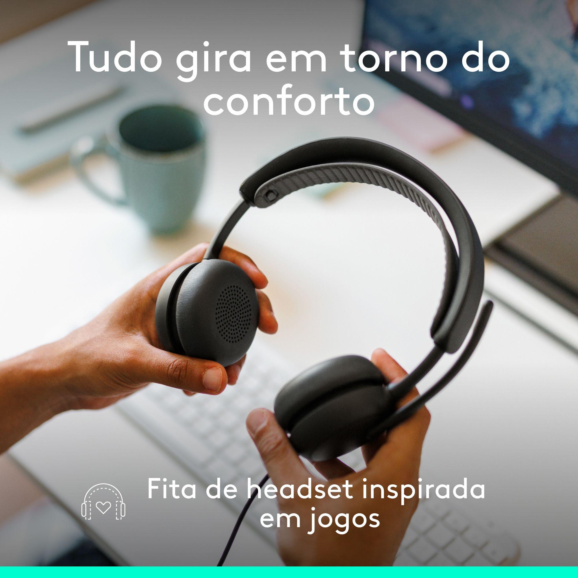 Headset com Fios LOGITECH Zone Wired 2 (Binaural - Com fios - Supra-aural - Grafite) — miniatura 10