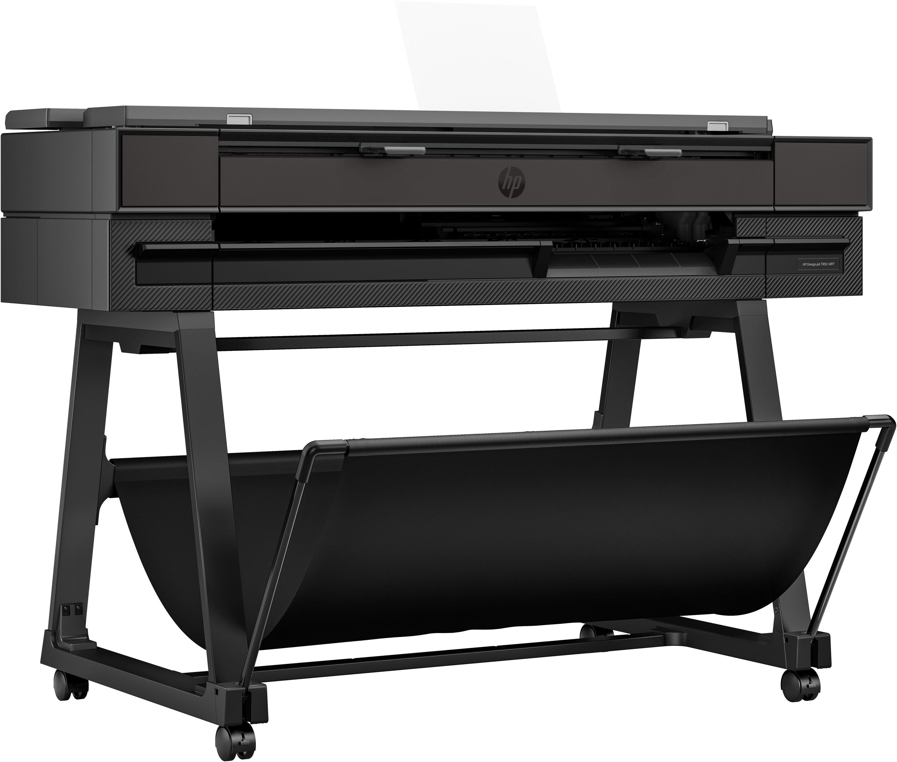 Impressora de Grande Formato Multifunções HP DesignJet T850 (36" - A0 - Preto), miniatura 6