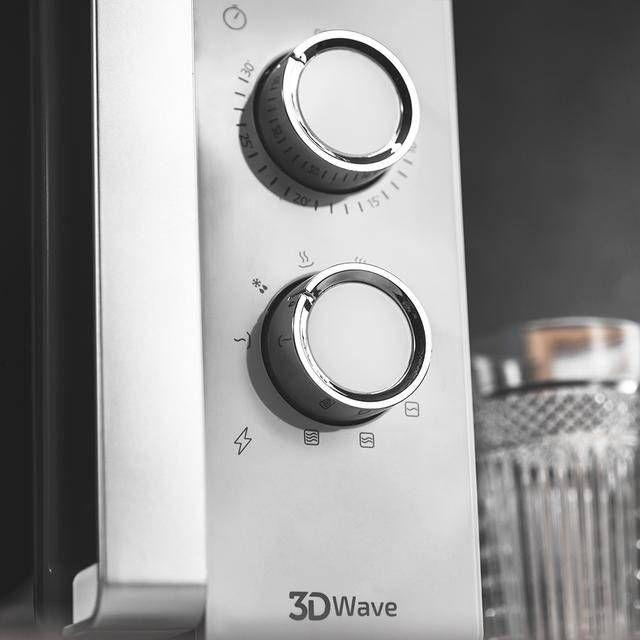 Micro-ondas com Grelhador Independente CECOTEC ProClean 4110 (700 W - 800 W - 23 l - Branco) — miniatura 6