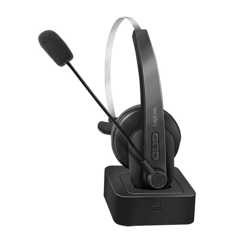 Headset LOGILINK BT0059 (Monofónico - Sem fios - Supra-aural - Preto), miniatura 4