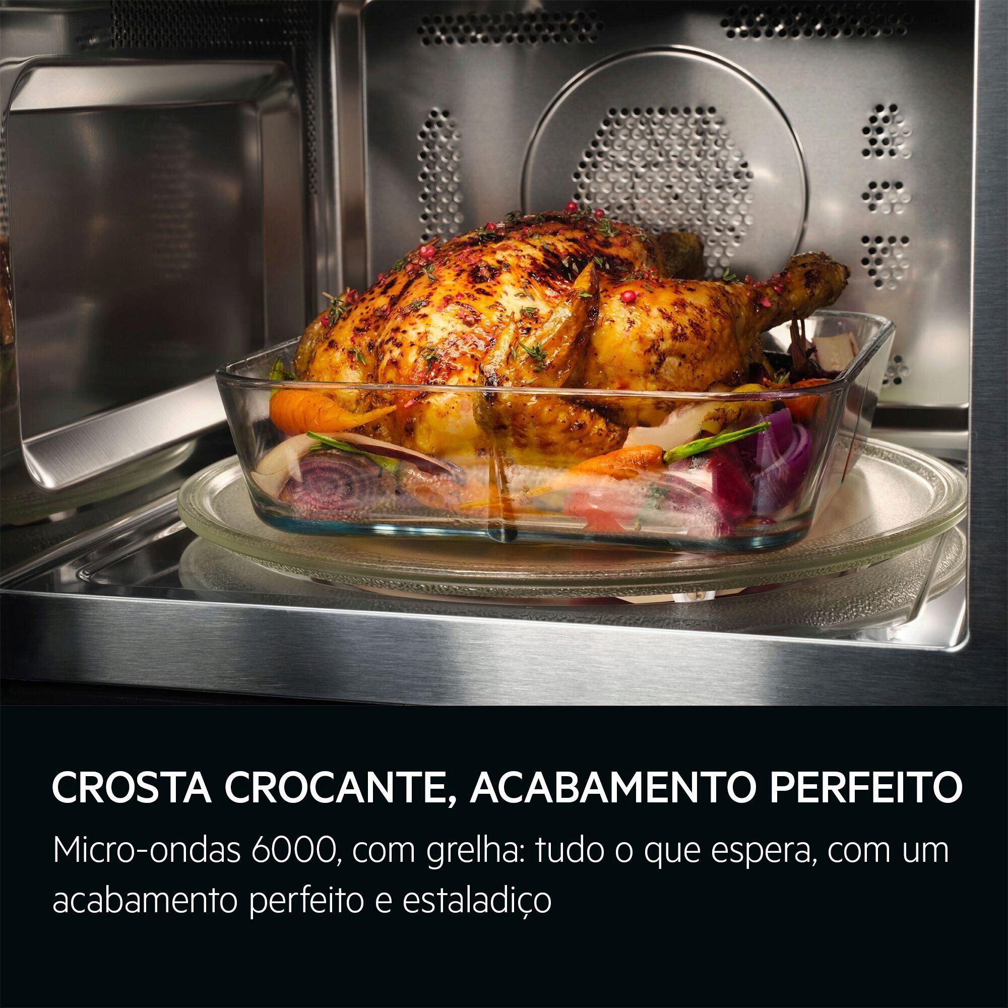 Micro-ondas Encastre AEG TMS5G25IEM (900 W - 1000 W - 25 l - Preto e Inox) — miniatura 13
