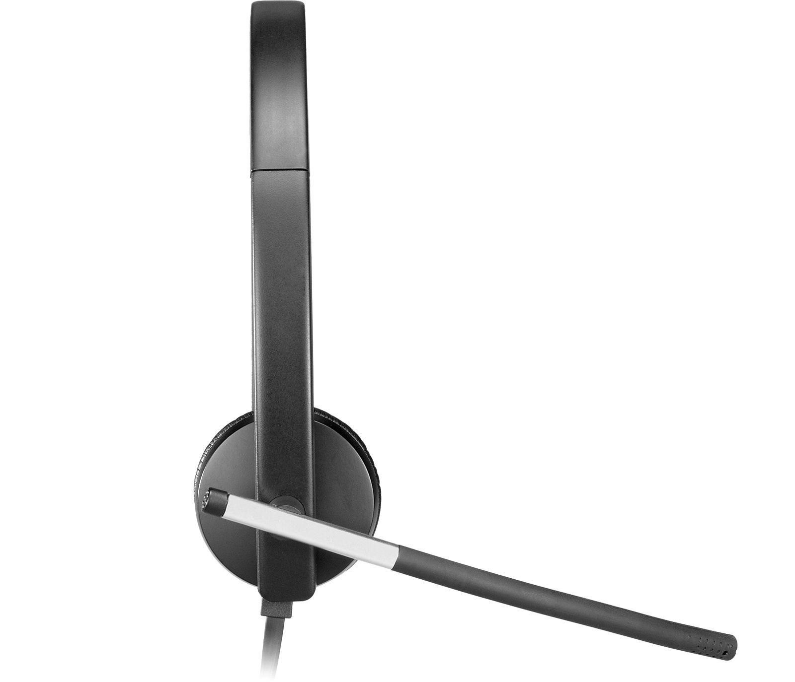 Headset LOGITECH H650e Mono (Monofónico - Com fios - Supra-aural - Preto e Prateado), miniatura 3