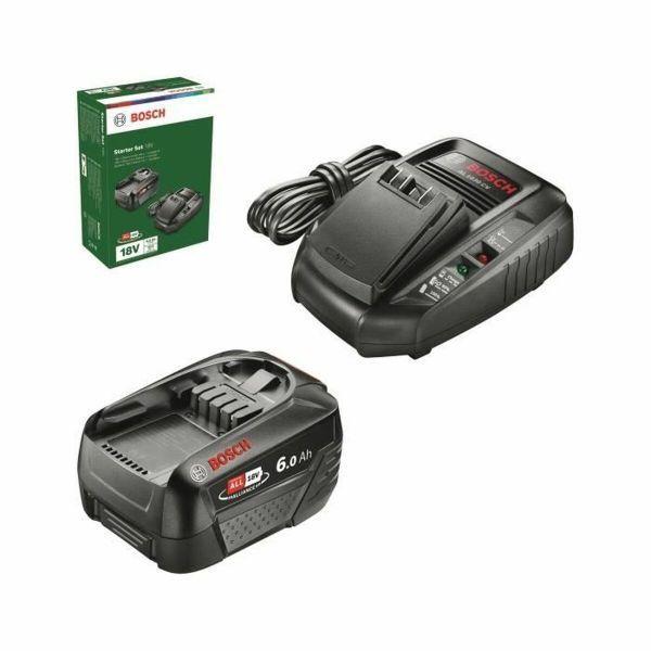Kit de Bateria e Carregador BOSCH 1600A032A8 (18 V - 6 Ah)