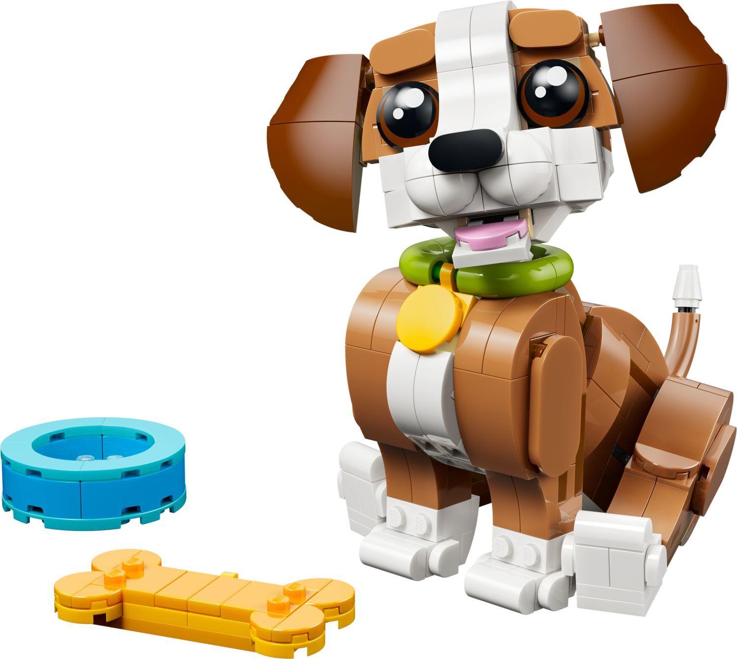 LEGO 31382 Creator Animais Adoráveis: Cachorrinho Brincalhão (8+ anos - 336 peças)