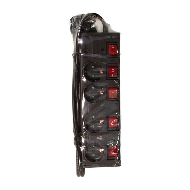 Extensão Elétrica LOGILINK LPS251 (1,5 m - Tipo F - Preto), miniatura 3