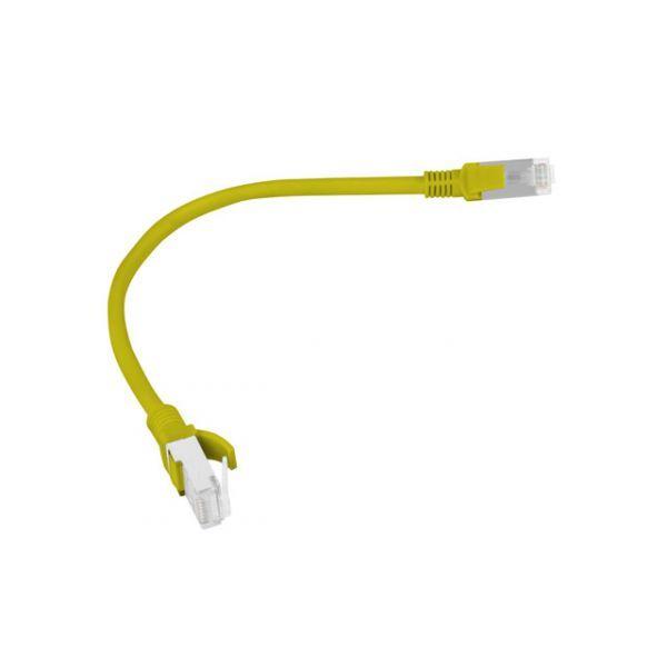 Cabo de Rede LANBERG PCU6-10CC-0025-Y (0,25 m - Cat6 - RJ-45 - Amarelo), miniatura 2