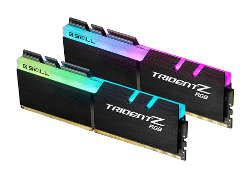 Kit de Memória RAM G.SKILL Trident Z RGB F4-3200C16D-16GTZR (3200 MHz - 16 GB - DIMM)