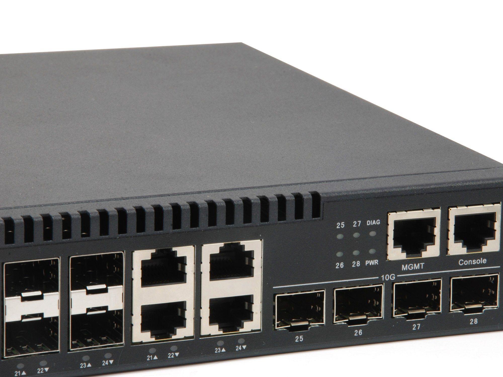 Switch LEVELONE GTL-2872 (Não possui - 128 Gbit/s - L3 - Preto), miniatura 4