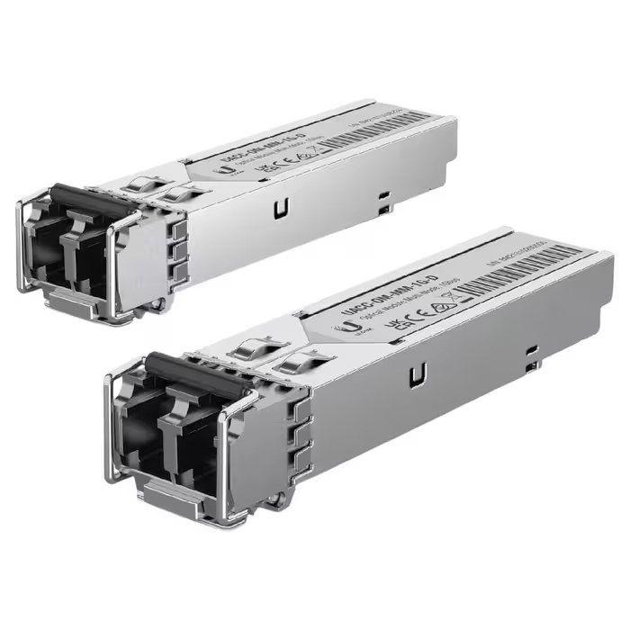 Módulo Transceptor SFP UBIQUITI UACC-OM-MM-1G-D-2 (2 unidades - 1250 Mbit/s - Cinzento) — miniatura 2
